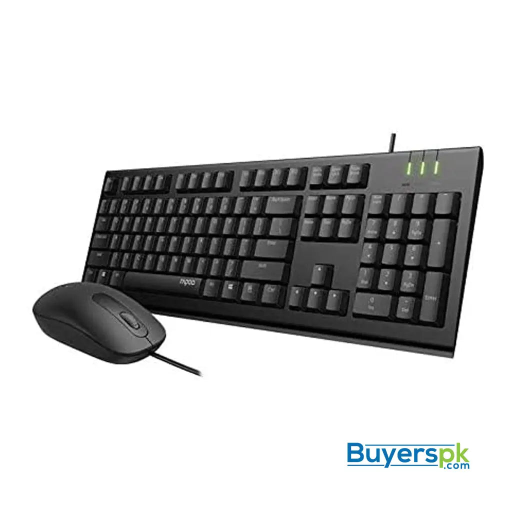 Rapoo Wired Optical Keyboard Mouse Combo X120pro - Price in Pakistan Rapoo Wired Optical Keyboard Mouse Combo X120pro - Price in Pakistan